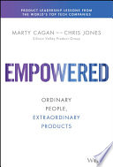 Cover of EMPOWERED: Ordinary People, Extraordinary Products by [Marty Cagan]